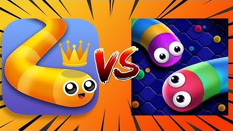Snake.io VS Slink.io Comparison Gameplay #snake #slink