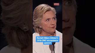 Looking back at Hillary Clinton's 2016 DNC acceptance speech #shorts