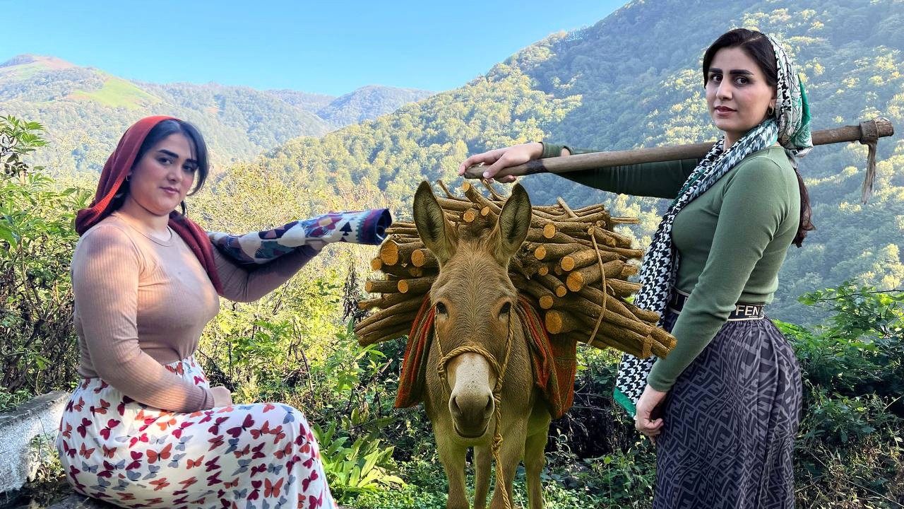 The difficult life of two rural sisters: sisters living in a mountain village