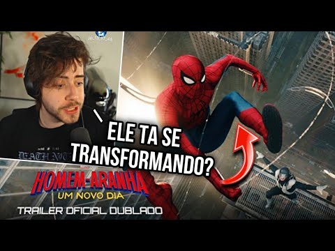 CELLBIT REAGINDO AO TRAILER DE HOMEM-ARANHA: UM NOVO DIA