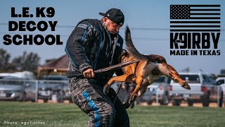 Kirby K9 Decoy School