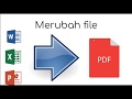 Merubah Office to Pdf (word, excel, Power Point menjadi Pdf)