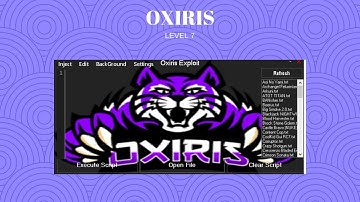 OXIRIS(FOREIGN FULL LUA SCRIPT EXECUTOR)(LEVEL 7)(PATCHED ROBLOX EXPLOIT)(15 JULY 2018)