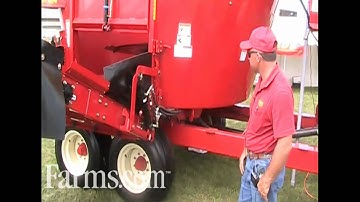 AgSearch.com:  New Direction Equipment, Model 804 Side Door Vertical Feed Mixer