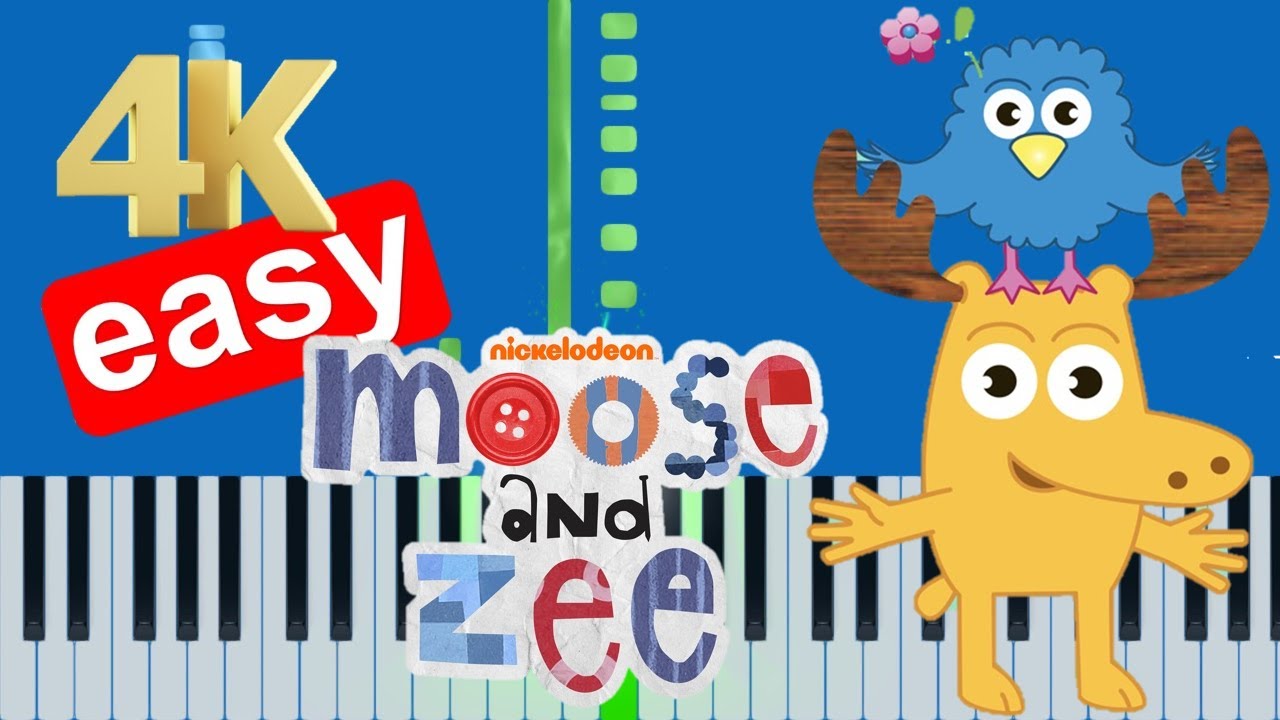 Moose & Zee I Don't like Candy Corn (Slow Easy Medium) Piano Tutorial