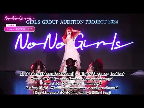 Ranking No No Girls 3rd Round Performances