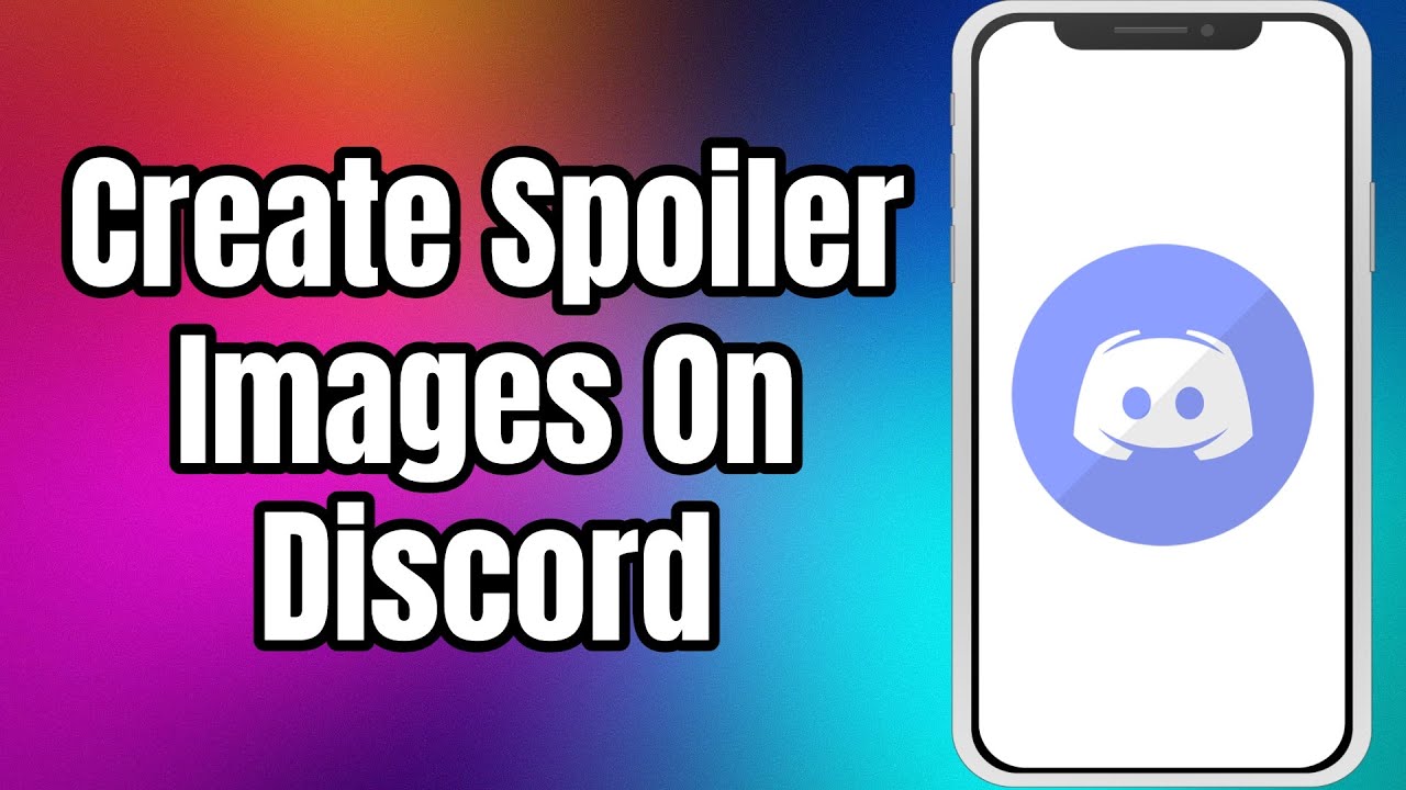 How To Make Spoiler Image On Discord Mobile 