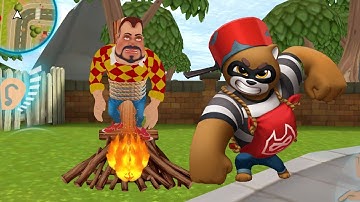 Dark Riddle 4.0.1 vs Talking Tom Guld Run ( Gamer vs Kung Fu Hank )