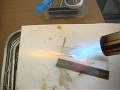 シャカ玉の作製 making a tiny silver ball 彫金