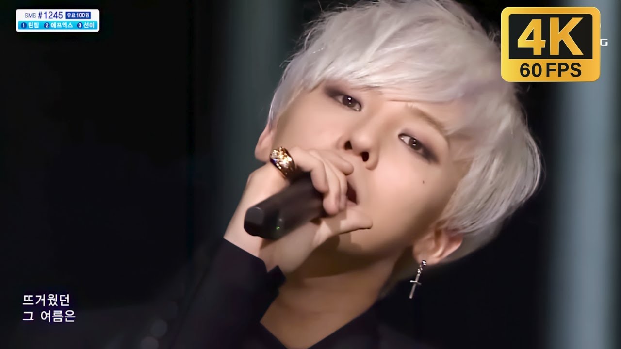 [4K 60FPS] G-DRAGON - BLACK @ SBS Inkigayo 20130908 - YouTube