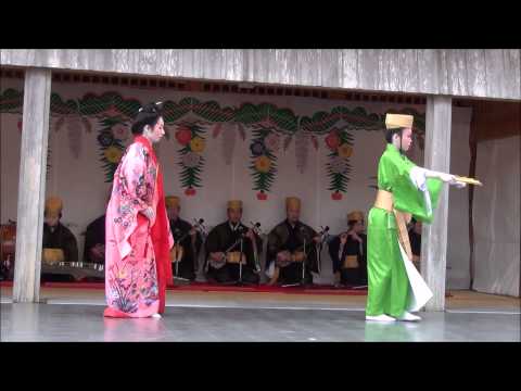 首里城の舞 新春の宴 かじゃで風 南風原町文化協会 2015.1.1