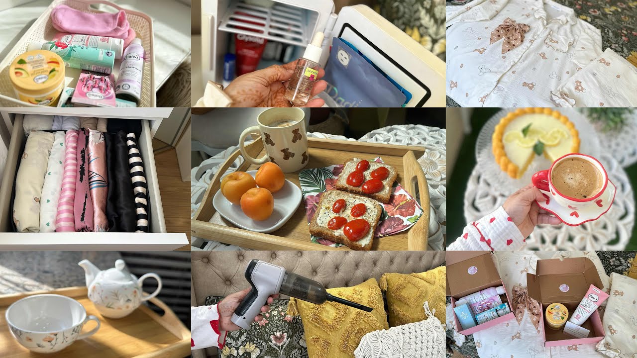 كوني أنثى بكل التفاصيل  ❤️بأسلوب انيق تخلي بيتك نظيف وجميل ✨تفاصيل يومي من بدايته ☺️