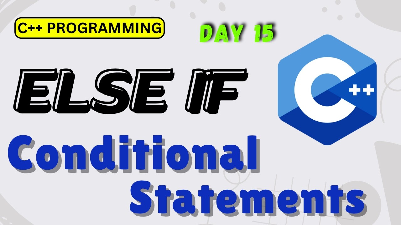C++ else if ladder Statement || CodeXMath - YouTube