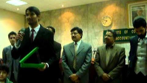 Ali Zia icmap lahore presentation competition 2011