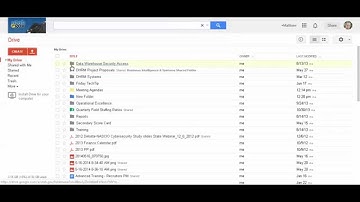 Google Drive 101 Intro and organization
