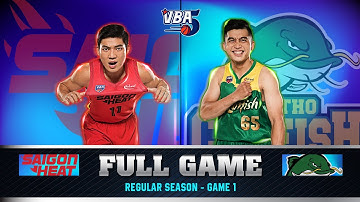 FULL GAME 1 | CANTHO CATFISH VS. SAIGON HEAT | 15.10.2020 | VBA BE THE MOMENT