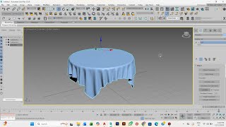 3ds max table cloth modifier 