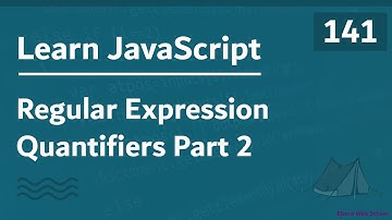 Learn JavaScript In Arabic 2021 - #141 - Regular Expressions - Quantifiers Part 2