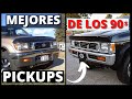 Mejores camionetas pickup´s de los 90: trabajo, construcción