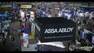 NFMT Trade Show Time Lapse   Baltimore Convention Center - 4K