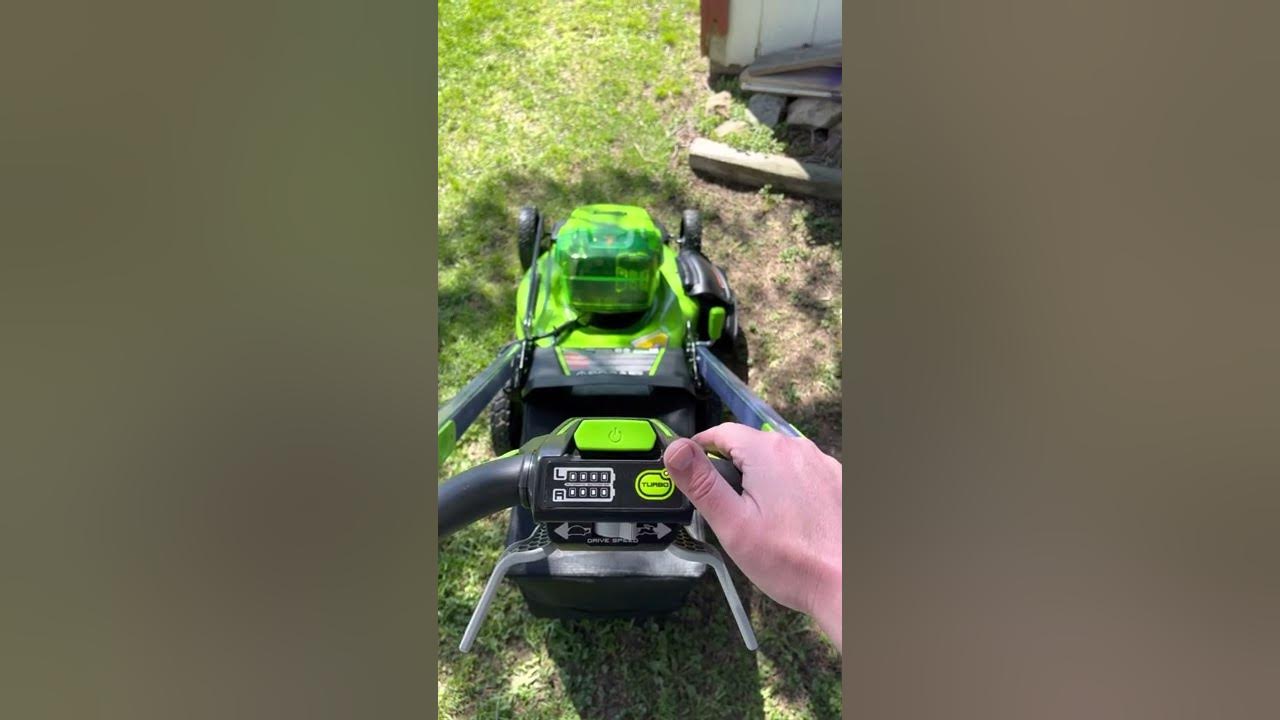 Greenworks 80V Electric Lawnmower from Costco. YouTube
