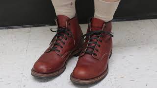 Red Wing 9022 Brick Settler Beckman 6 inch boot