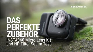 Make every shot a success | INSTA360 Micro Lens + ND Filter Set