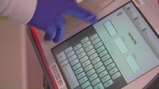 How lab technicians find cyclospora in testing