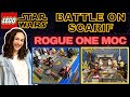 LEGO Star Wars MOC // Battle of Scarif from Rogue One Diorama