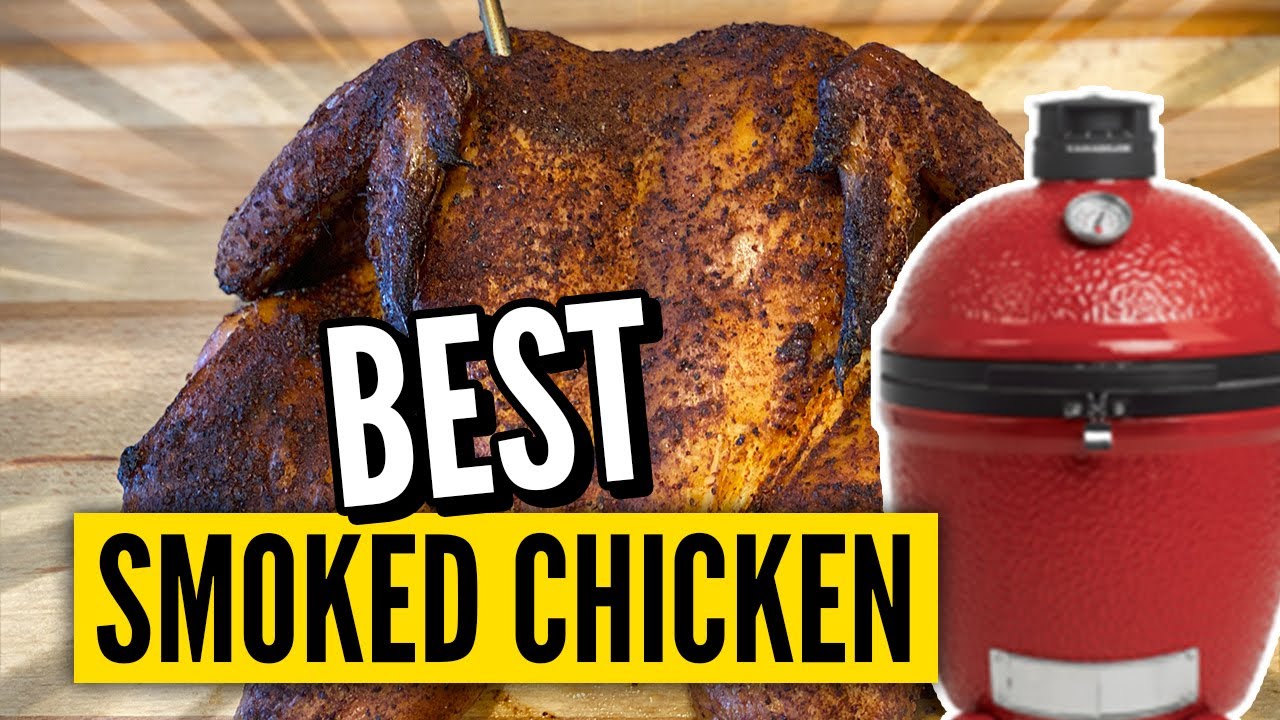 AMAZING Smoked Spatchcock Chicken on a Kamado Joe EASY Weekday Cook