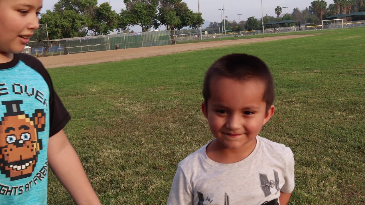 Gage and Dean launch Estes Rockets!