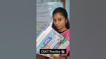 CSAT PRACTICE Book For Prelims✨📚 UPSC in Tamil CSAT Book in Tamil #upsctamilbyharini #csat#upsc