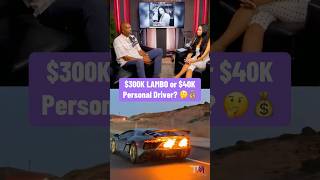 Would You Rather Buy a Lamborghini or Hire a Personal Driver?