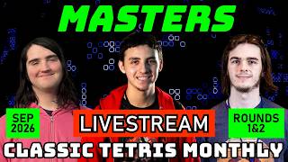 MASTERS SEP '26 R1R2 | WINTER TETRISTIME CRAB | CLASSIC TETRIS MONTHLY