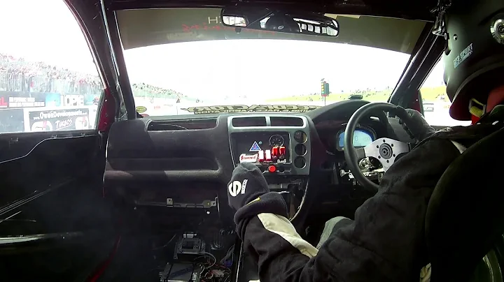 In car FWD Drag Series qualifier 2