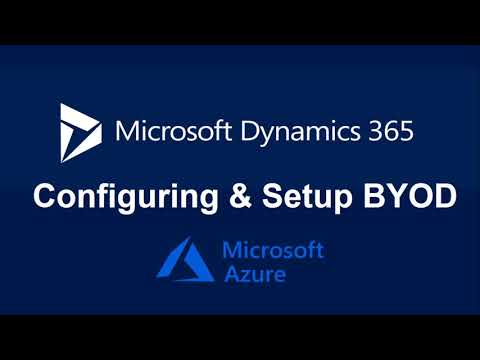 Setup  BYOD/Azure SQL for Dynamics 365 Finance & Operations | Bring Your Own Database