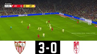 SEVILLA VS GRANADA CF  EN VIVO  | LALIGA 2024 | SIMULACIÓN  Y PUNTUACIÓN EN VIVO  #laliga