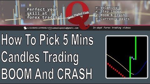 🔴 How To Pick 5 Mins Candle Trading BOOM And CRASH | Binary.com