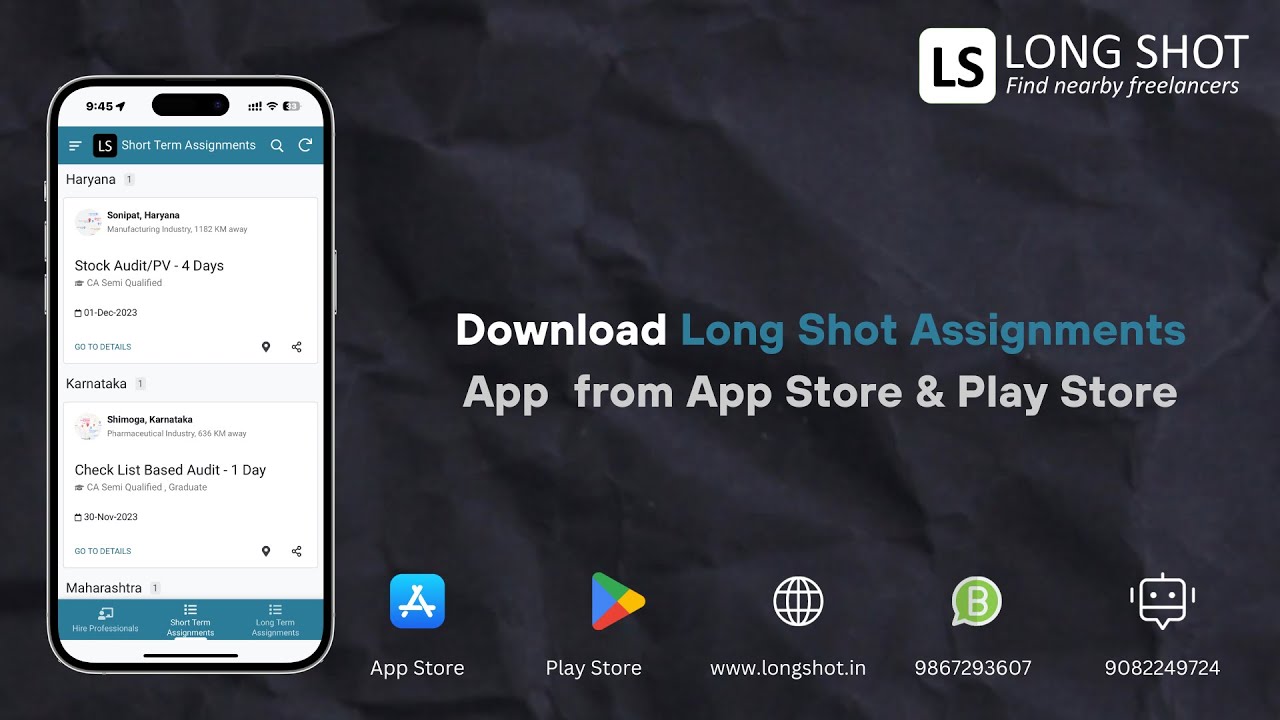 Ios Long Test Launching iOS App || Long Shot Assignments - YouTube