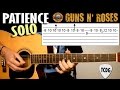 Patience (Guns N´ Roses) SOLO En Guitarra Acústica | Tutorial Con Tablatura TCDG