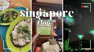 a day in singapore: maxwell food centre + chinatown + gardens by the bay | travel vlog | myn_life_