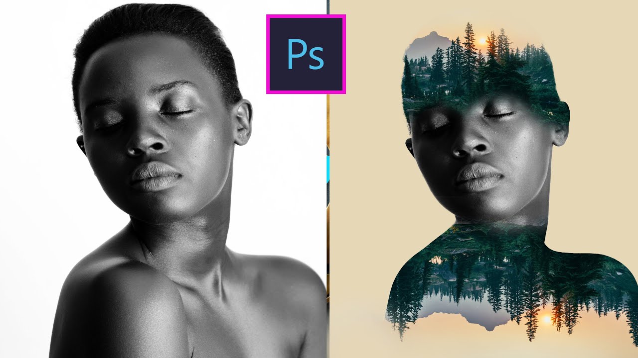 How to Create a Double Exposure Effect in Photoshop step by step ...