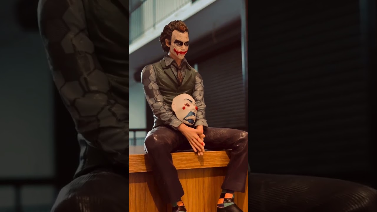 Joker Car Rear Hanging Accessory – Sitting Pose Collectible! 