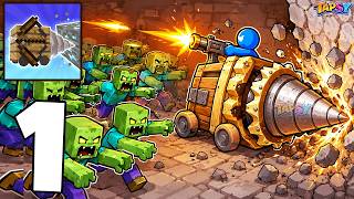 💎Mine Drillers Gameplay Walkthrough Part 1 - Build the Ultimate Drilling Machine (Android, iOS)