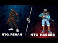 NTG_REHAN VS NTG_HABEEB MY TWO GUILD MEMBERS VS MUST WATCH #viral #viralvideo #garanafreefire #ff