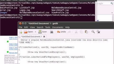 WebGoat v5.3 - Access Control Flaws - LAB - Stage 4: Add Data Layer Access Control