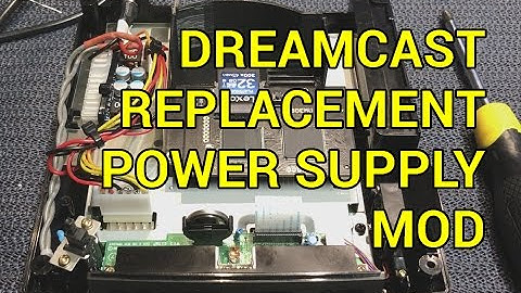 Sega Dreamcast DIY Replacement Power Supply PSU Jpn