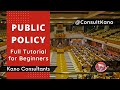 Introduction to public policy process for beginners  public policy ultimate complete tutorial