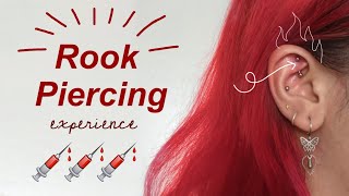 Rook Piercing Experience | Actual process, Pain and After care