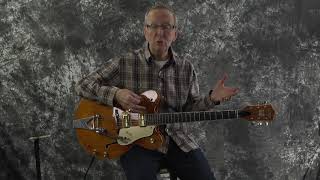 Used Guitar Sale1971 Gretsch Model 6120 Chet Atkins Nashville Orange Filtertron